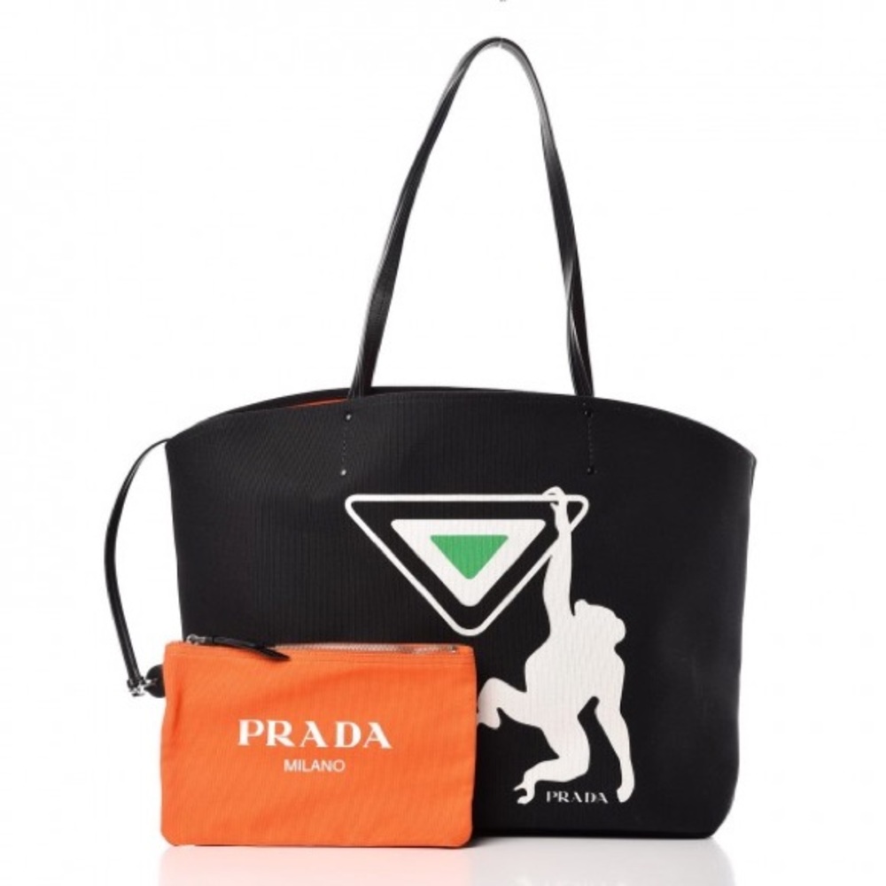 RARE Prada Monkey Oversized Tote - Picture 2 of 14